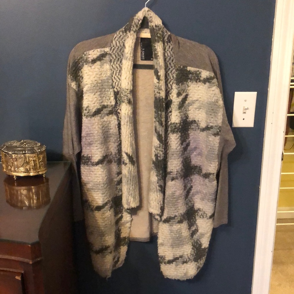 Anthropologie Dolan Nuage Drape Cardigan Sweater XS